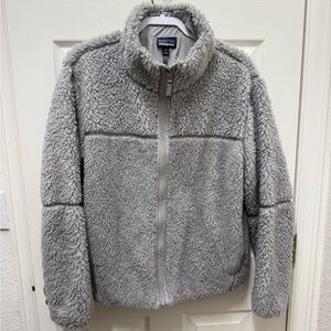 Patagonia Lunar Dusk Fleece Jacket Like New Size XL Gray